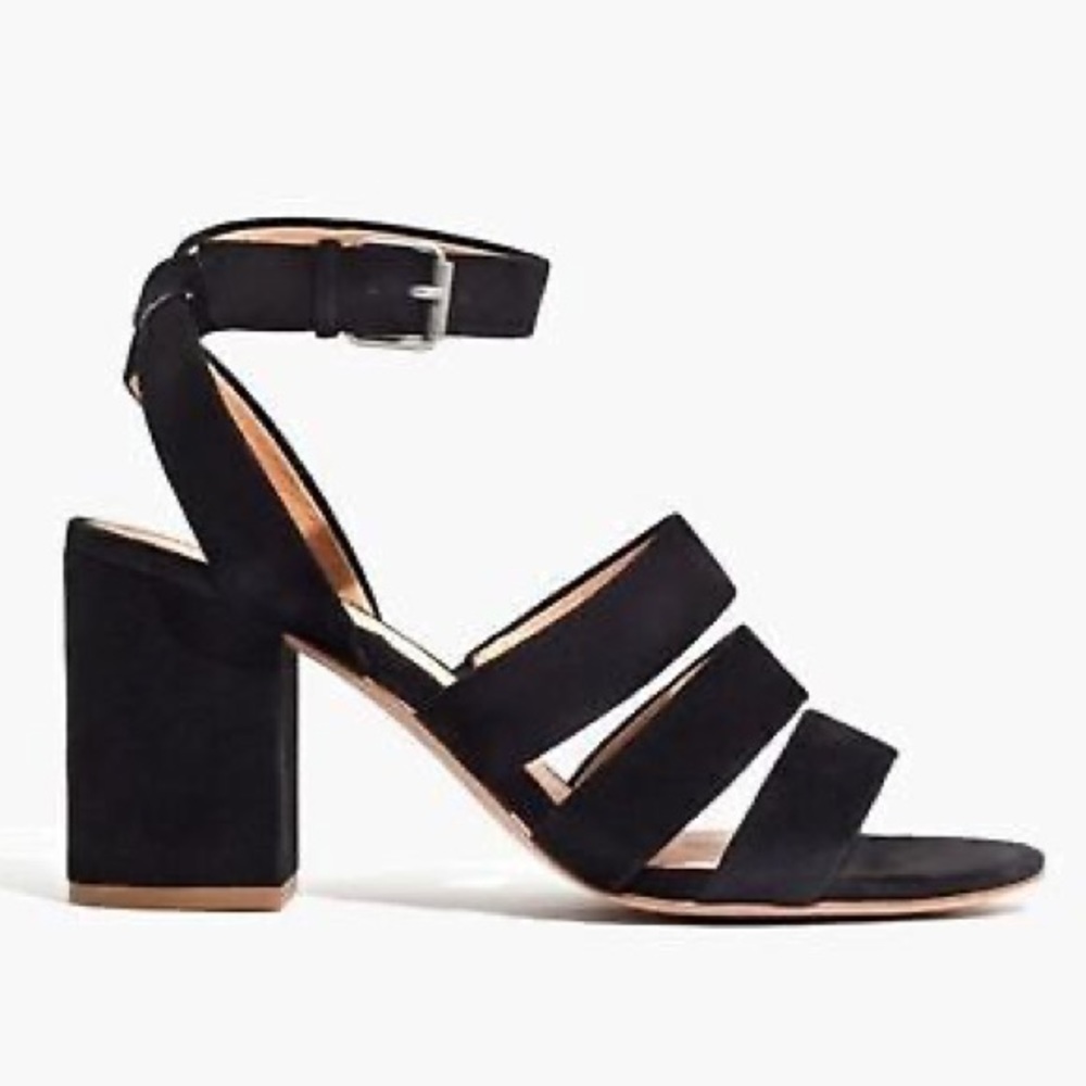 Madewell | The Maria Suede Strap Heel Sandals size 8 - Picture 9 of 9